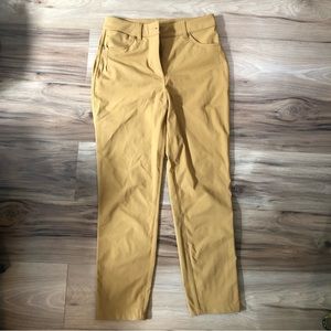 Lululemon Zip Up Cropped Tapered Leg Trouser